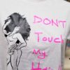 Tee shirt for long hair beauties